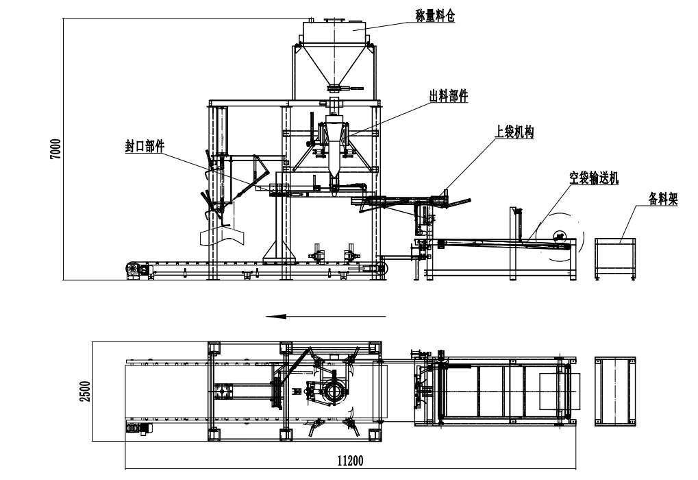 全自動(dòng)噸袋包裝秤，全自動(dòng)噸袋包裝機(jī)，全自動(dòng)大袋包裝秤